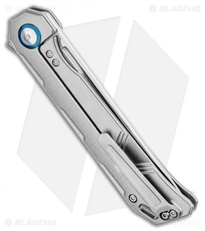 Kizer Begleiter Frame Lock Flipper Knife Titanium (3.5" Satin) Ki4458T2 - Image 3