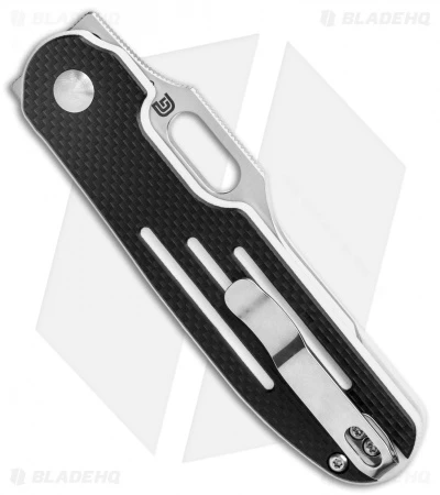 Kizer Cormorant Plunge Lock Knife Black/White Lines G-10 (3.25" Satin) Ki4562A2 - Image 3