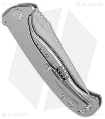 Kizer Diskin Toro Frame Lock Knife Titanium (3.8" Stonewash) Ki4503 - Image 2