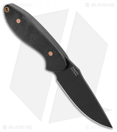 Kizer Garza Sequoia Fixed Blade Knife Black G-10 (3.78" Black) 1022A1 - Image 2