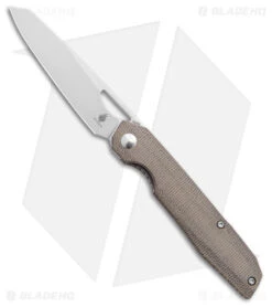 Kizer Genie Liner Lock Knife Micarta (3.4" Satin 154CM)
