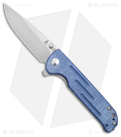 Kizer Justice Liner Lock Flipper Knife Denim Micarta (3.75" N690 Satin)