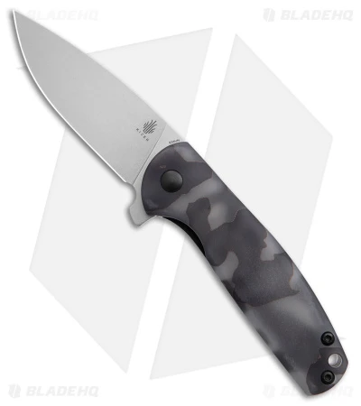 Kizer Laconico Gemini Liner Lock Knife Raffir (3.1" Stonewash S35VN)