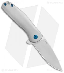 Kizer Laconico Gemini Left-Handed Frame Lock Knife (3.125" Stonewash) Ki3471-L