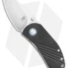 Kizer Lundquist Contrail Liner Lock Knife Black G-10 (2" Satin) V2540C1