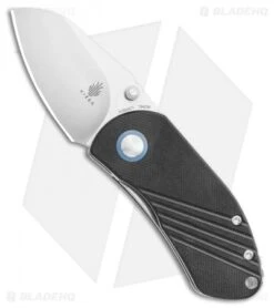 Kizer Lundquist Contrail Liner Lock Knife Black G-10 (2" Satin) V2540C1