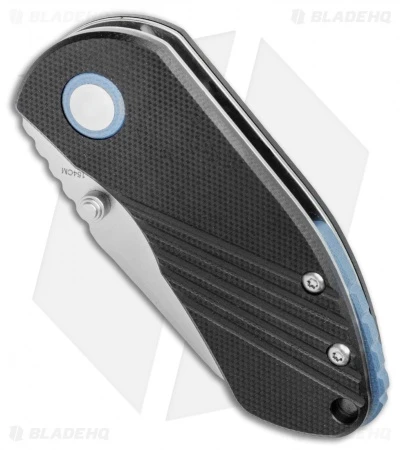 Kizer Lundquist Contrail Liner Lock Knife Black G-10 (2" Satin) V2540C1 - Image 2