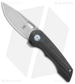 Kizer Nick Swan Microlith Liner Lock Flipper Knife CF (2.4" Bead Blast)