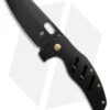 Kizer Sheepdog Frame Lock Knife Black Titanium (4" Black SW) Ki5488A1