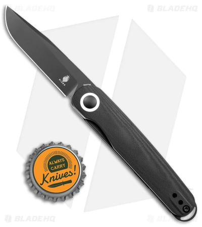 Kizer Azo Squidward Liner Lock Knife Black G-10 (2.75" Black) V3604C2 - Image 4