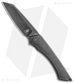 Kizer M_Stealth Frame Lock Knife Titanium (3" Black SW) Ki3564A1