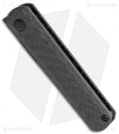 Kizer Vanguard Feist Front Flipper Knife Carbon Fiber (2.8" Black BD1N) - Image 2