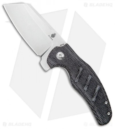 Kizer Vanguard Mini Sheepdog Knife Black Micarta (2.6" Stonewash)