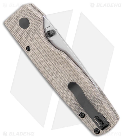 Kizer Vanguard Original XL Button Lock Knife Micarta (3" Satin 154CM) - Image 3