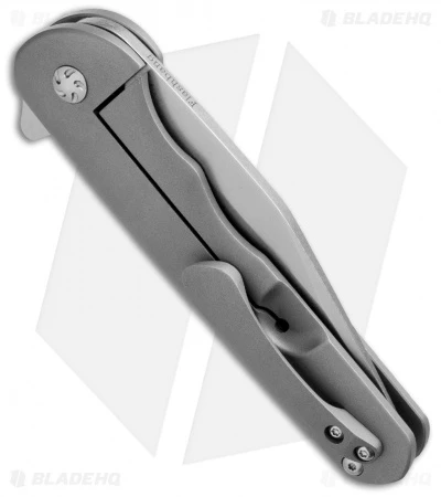 Kizer Cutlery Flashbang Flipper Knife Titanium (3.5" Stonewash) Ki454A1 - Image 2